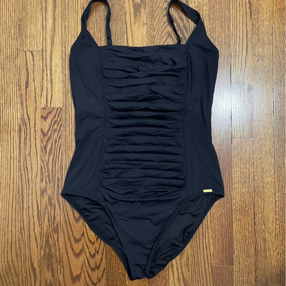 Calvin Klein Black One Piece Swimsuit